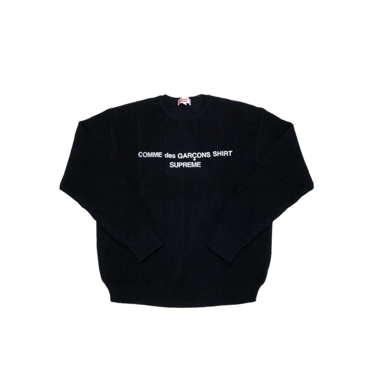 Supreme x CDG knitwear